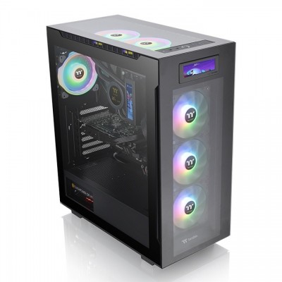 Case Thermaltake Divider 550 TG Ultra Nero Vetro Temperato Midi tower