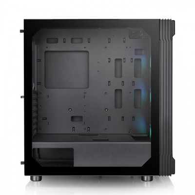 Case Thermaltake Versa T27 TG ARGB Nero Vetro Temperato Midi Tower E-ATX