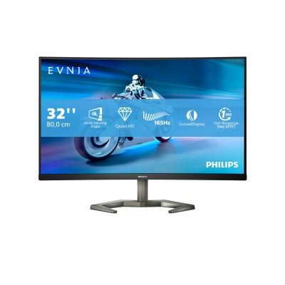 Monitor Philips Momentum 32M1C5500VL 00 32" Curvo Nero 2560 x 1440 Pixel