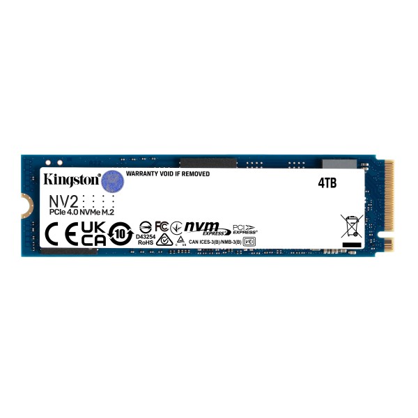 SSD Kingston NV2 NVMe PCIe 4.0 M.2 tipo 2280 4 TB