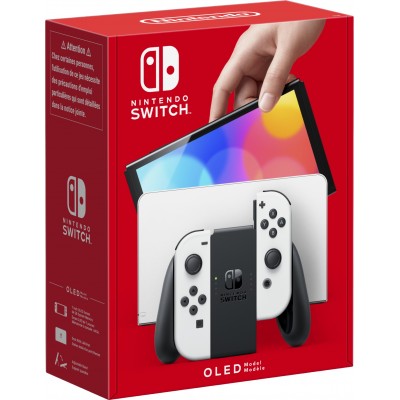 Nintendo Switch Modello Oled Bianco Schermo 7"