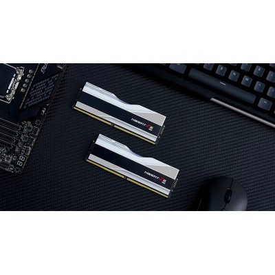 Ram G.SKILL TRIDENT Z5 DDR5 8000MHz 48GB (2x24) RGB XMP 3.0 CL40 ARGENTO