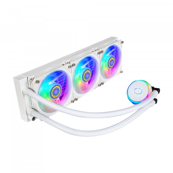 Dissipatore a Liquido Cooler Master MasterLiquid PL360 Flux White Edition