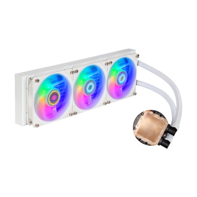 Dissipatore a Liquido Cooler Master MasterLiquid PL360 Flux White Edition