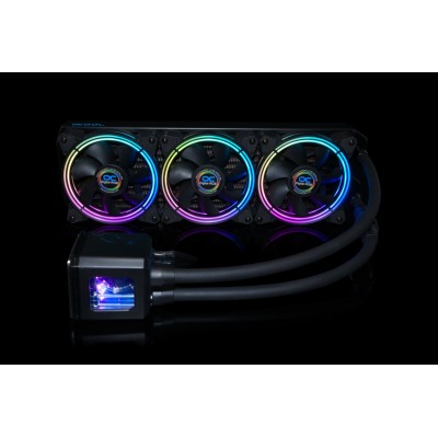 Dissipatore a Liquido Alphacool Eisbaer Aurora 360 Digital RGB 360mm Nero