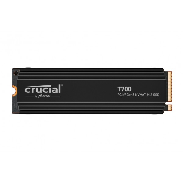 SSD M.2 Crucial T700 NVMe PCIe 5.0 4 TB Con Dissipatore Di Calore