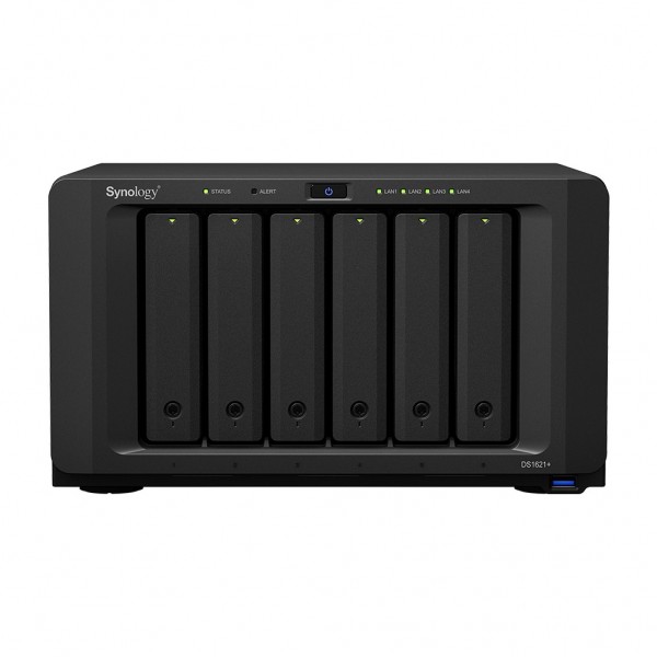 NAS Server Synology DS1621+ Nero 6 BAY