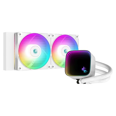 Dissipatore a Liquido DeepCool LS520 SE WH RGB 240mm Bianco