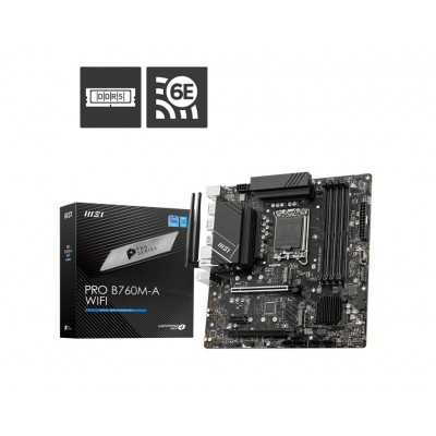 Scheda madre MSI PRO B760M-A WIFI socket 1700