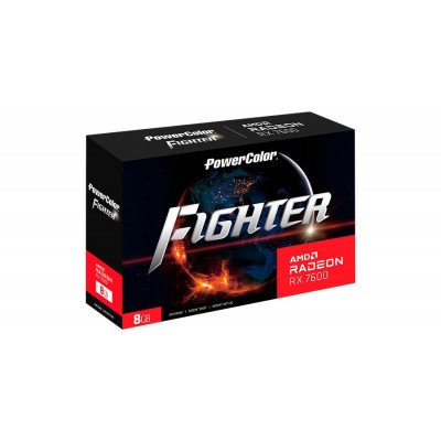 Scheda video PowerColor Radeon Fighter RX 7600 8GB GDDR6