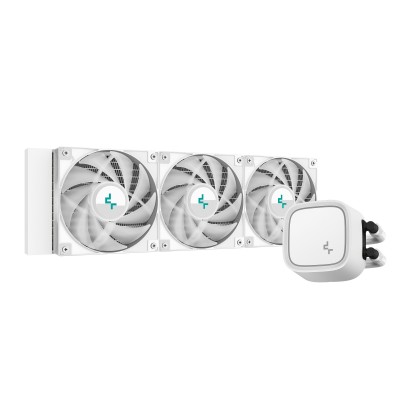 Dissipatore Cpu a Liquido DeepCool LE720 WH ARGB Bianco 360 mm - bianco