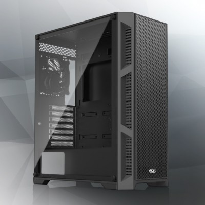 Case Raijintek Arcadia III Midi-Tower Vetro Temperato Nero