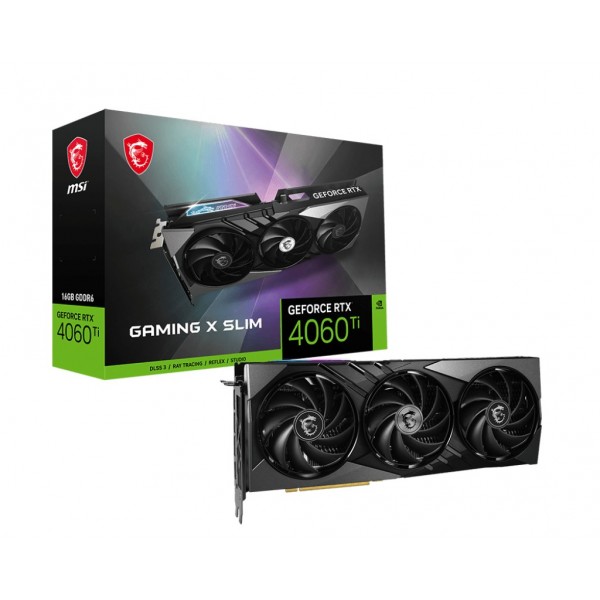 Scheda video MSI GeForce RTX 4060 TI 16GB Gaming X Slim