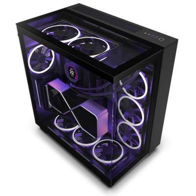 Case NZXT H9 Elite Midi-Tower Nero