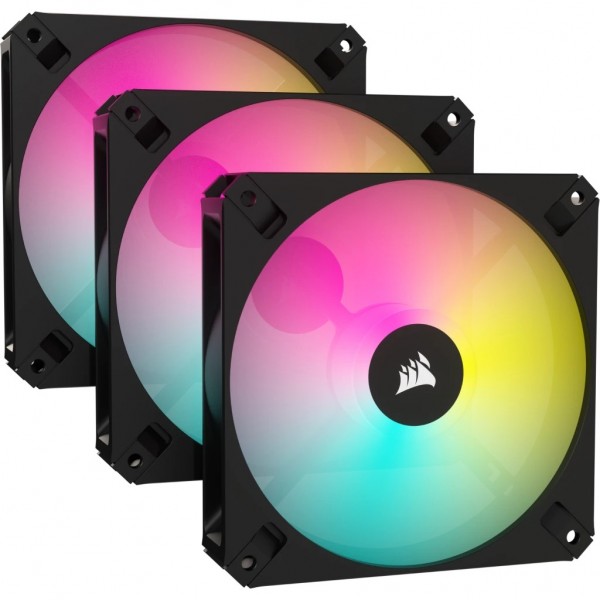 Ventole Corsair AR120 RGB 120mm Nero Kit Da 3