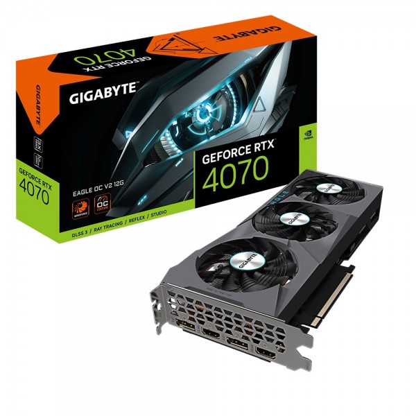 Scheda video Gigabyte GeForce RTX 4070 12GB Eagle OC V2