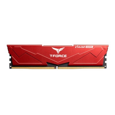 Ram TEAM GROUP T-FORCE VULCAN DDR5 5600MHz 32GB (2x16) XMP 3.0 CL32 ROSSO