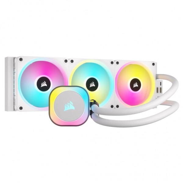 Dissipatore a Liquido Corsair iCUE LINK H150i RGB 360 mm Bianco