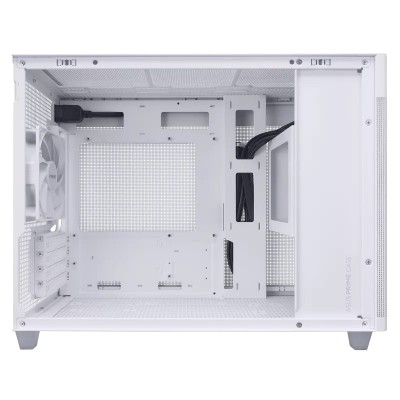 Case ASUS Prime AP201 Micro-ATX Vetro Temperato Bianco