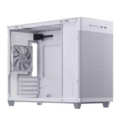 Case ASUS Prime AP201 Micro-ATX Vetro Temperato Bianco