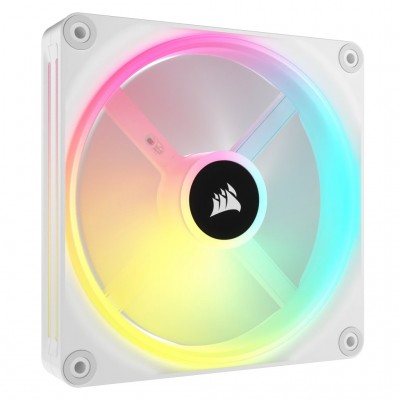 Ventola  iCUE LINK serie QX140 RGB PWM 140 mm Bianco