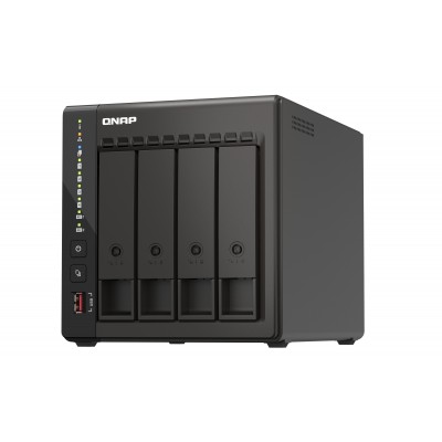 Nas QNAP TS-453E Nero J6412