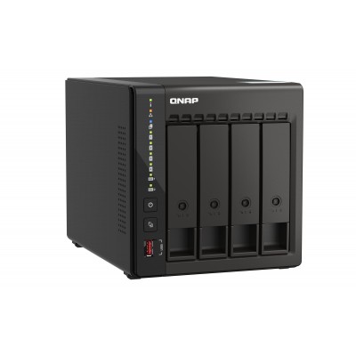 Nas QNAP TS-453E Nero J6412