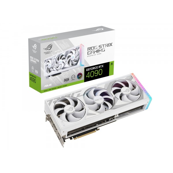 Scheda video Asus GeForce RTX 4090 24GB STRIX Gaming White