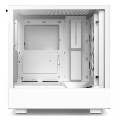 Case NZXT H5 Elite RGB Midi-Tower Bianco