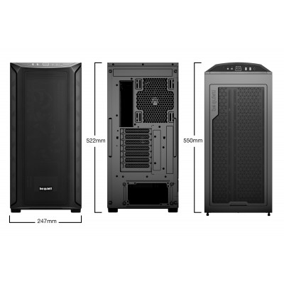 Case be quiet! Shadow Base 800 Midi-Tower Nero