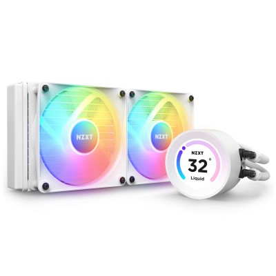 Dissipatore a Liquido NZXT Kraken Elite 240 RGB 12 cm Bianco