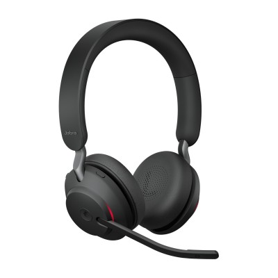 Cuffie Jabra Evolve2 65, MS USB tipo A Bluetooth Nero