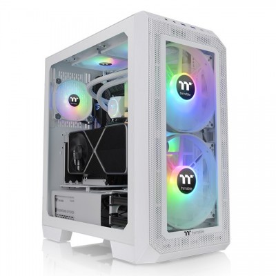 Case ThermalTake View 300 MX Midi-Tower Vetro Temperato Bianco