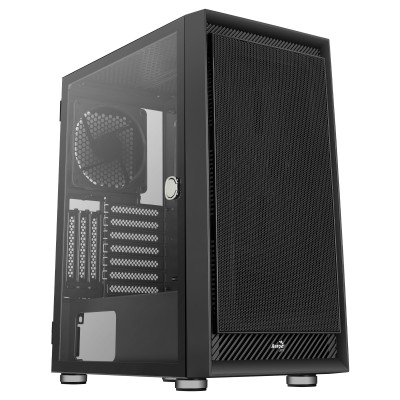 Case Aerocool Graphite G BK V1 Midi Tower Nero Vetro Temperato