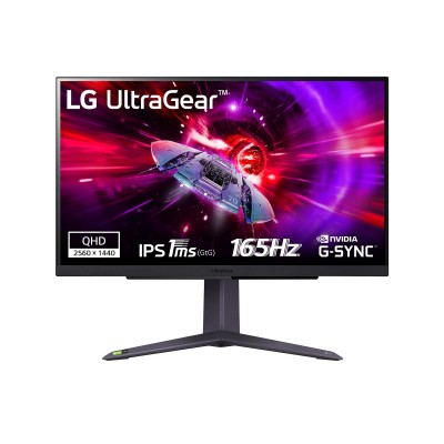 Monitor LG UltraGear 27GR75Q-B 27'' QHD IPS HDR10 165Hz Nero