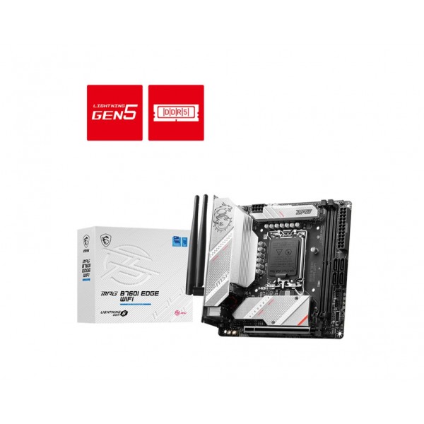 Scheda madre MSI MPG B760I Edge WIFI  socket 1700