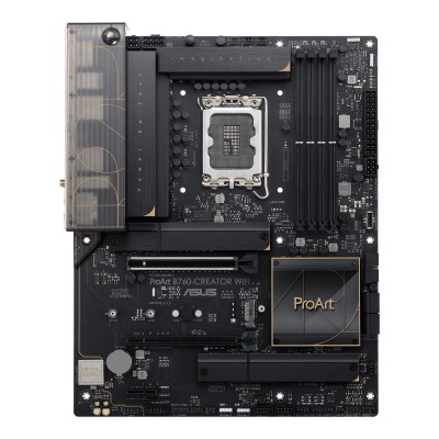 Scheda Madre Asus ProART B760-CREATOR WIFI, Intel B760 Mainboard, Sockel LGA1700, DDR5