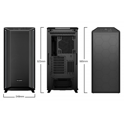 Case be quiet! Dark Base 701 Midi-Tower Vetro Temperato Nero