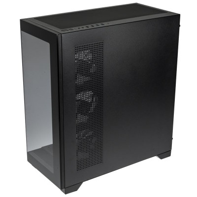 Case Kolink Unity Peak ARGB Midi-Tower Showcase Vetro Temperato Nero