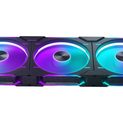 Ventola PHANTEKS D30 PWM Regular Airflow D-RGB Kit da 3 140 mm Nero