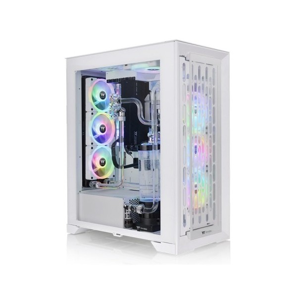 Case ThermalTake CTE T500 TG Snow Big-Tower Vetro Temperato ARGB Bianco