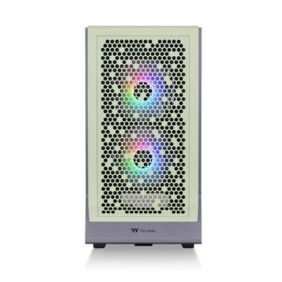 Case ThermalTake Ceres 300 TG Midi-Tower Vetro Temperato ARGB Verde Chiaro