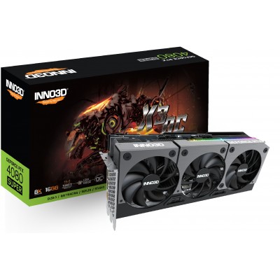 Scheda Video Inno3D GEFORCE RTX 4080 SUPER X3 OC NVIDIA 16 GB GDDR6X