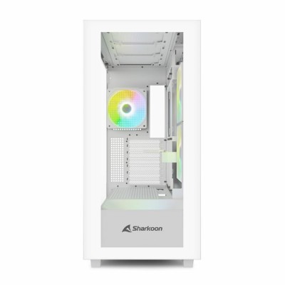 Case Sharkoon Rebel C60 Midi-Tower Vetro Temperato RGB Bianco