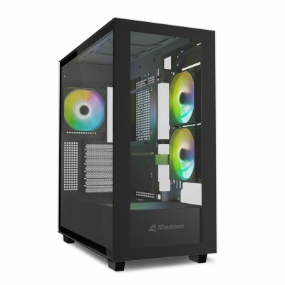 Case Sharkoon Rebel C60 Midi-Tower Vetro Temperato RGB Nero