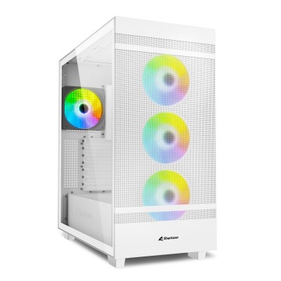 Case Sharkoon Rebel C50 RGB Big-Tower RGB Bianco