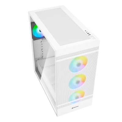 Case Sharkoon Rebel C50 RGB Big-Tower RGB Bianco