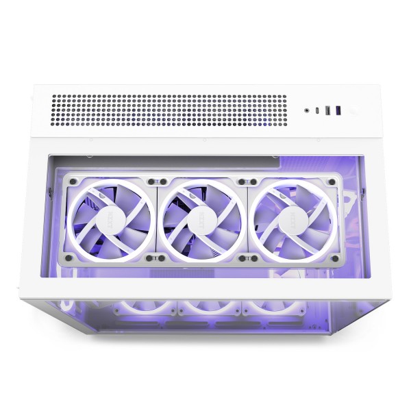 Case NZXT H9 Elite Midi-Tower Bianco