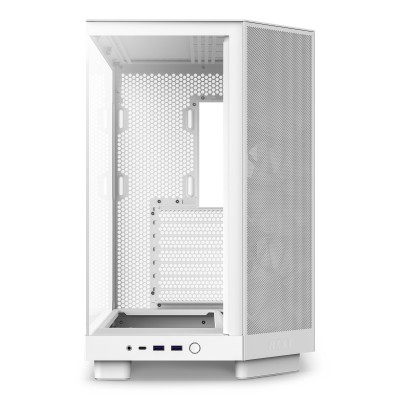 Case NZXT H6 Flow Midi-Tower Vetro Temperato Bianco