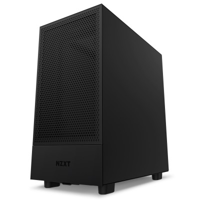 Case NZXT H5 Flow Midi-Tower Vetro Temperato Nero Opaco